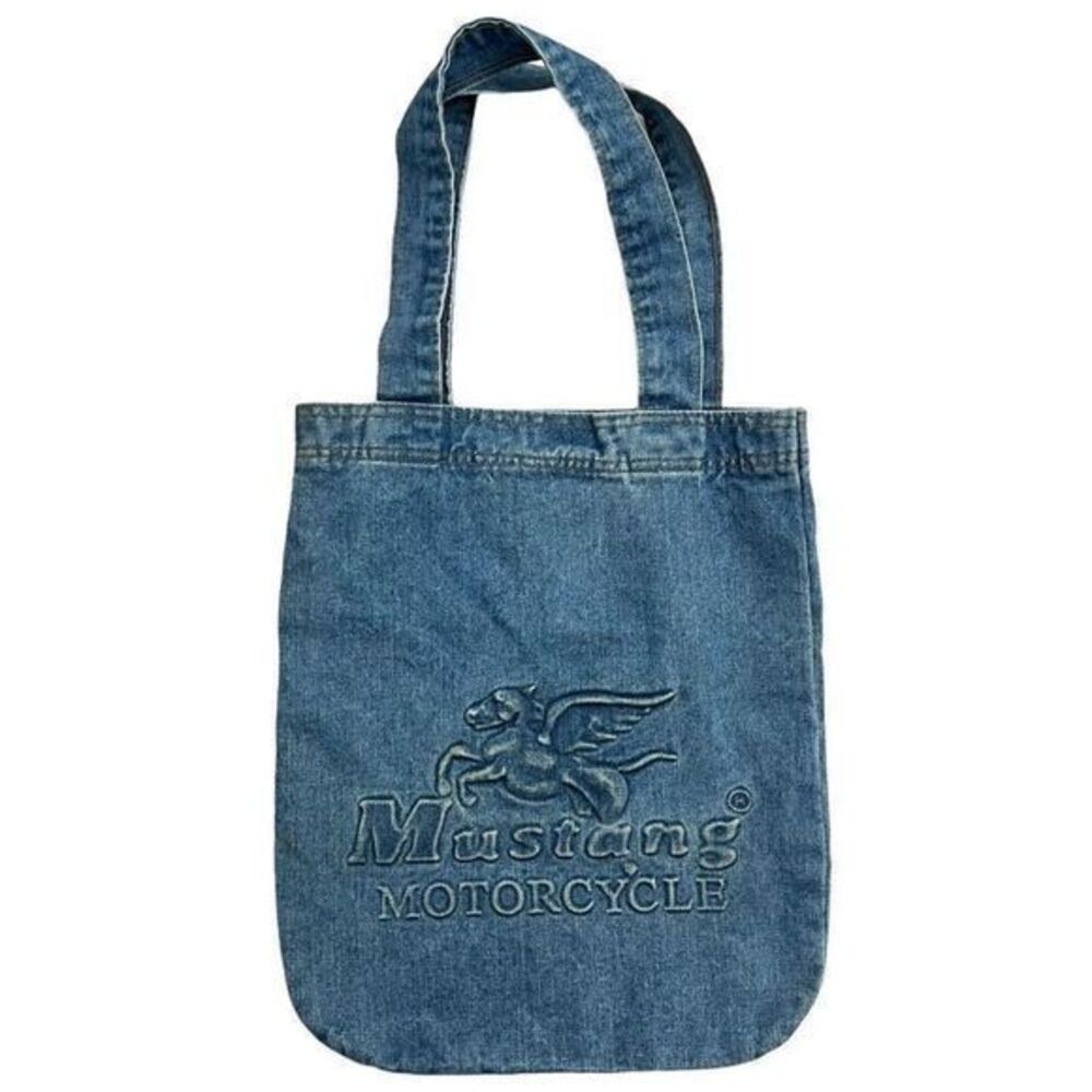 Mustang  Motorcycle Denim Jean Shoulder Bag